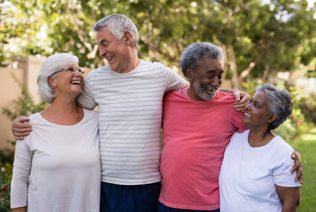 Known Memory Care | Happy group of seniors
