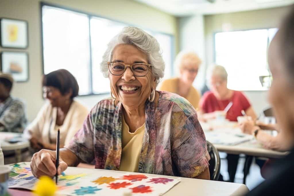 Known Memory | Seniors in A Painting Group